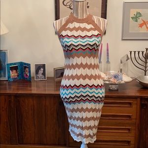 Knit cotton summer dress
